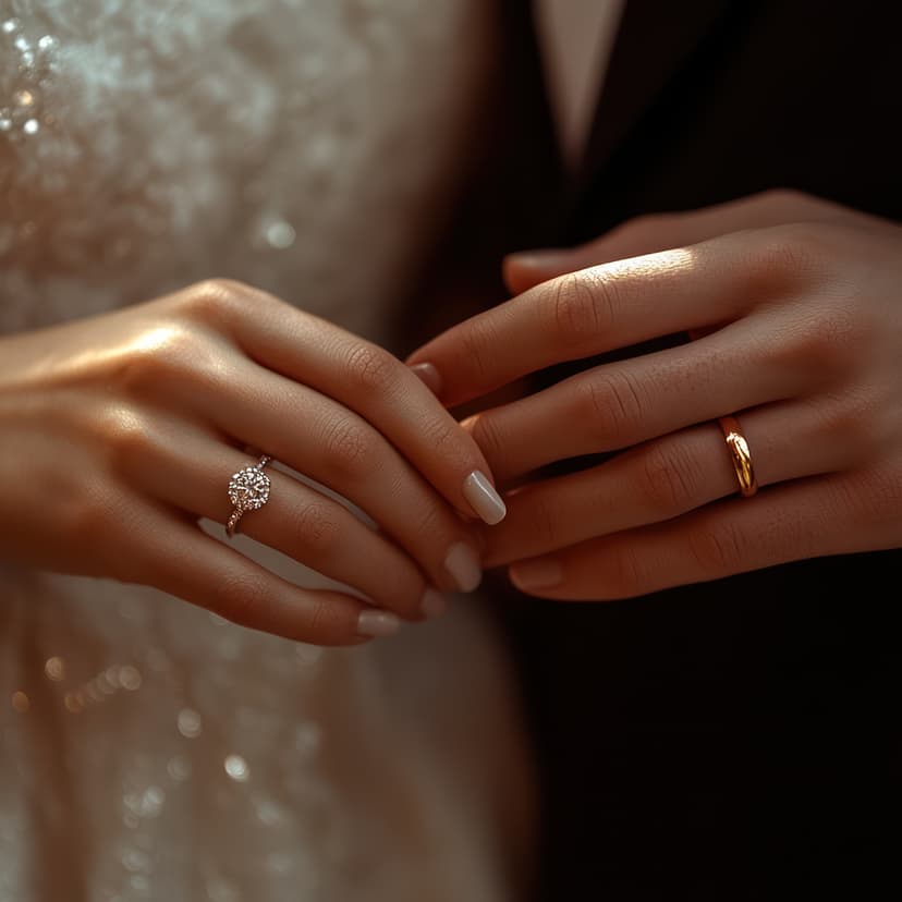 Couple connecting authentically